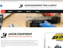 Tablet Screenshot of jagorequipmenttoolandsupply.com